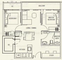 Kap Residences (D21), Apartment #623107061